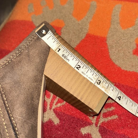 Hippie laundry shoes/mules, size 11, brown suede, 3 inch heel, never worn, NWTS - Picture 8 of 8